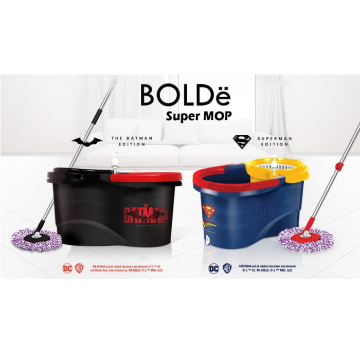 Bolde Super MOP Alat Pel Lantai Batman Edition